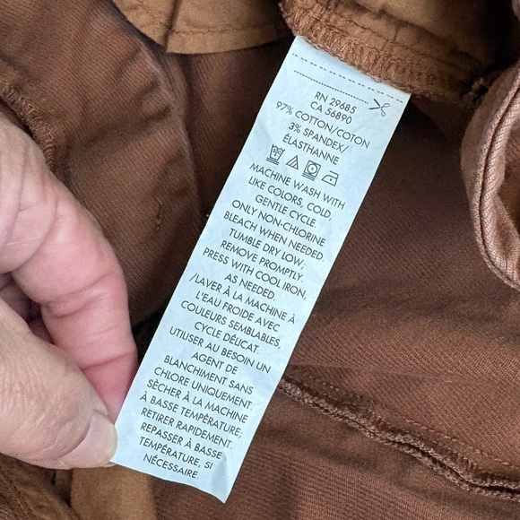 Pendleton brown women's straight-leg trousers size petite 18. - Picture 6 of 6